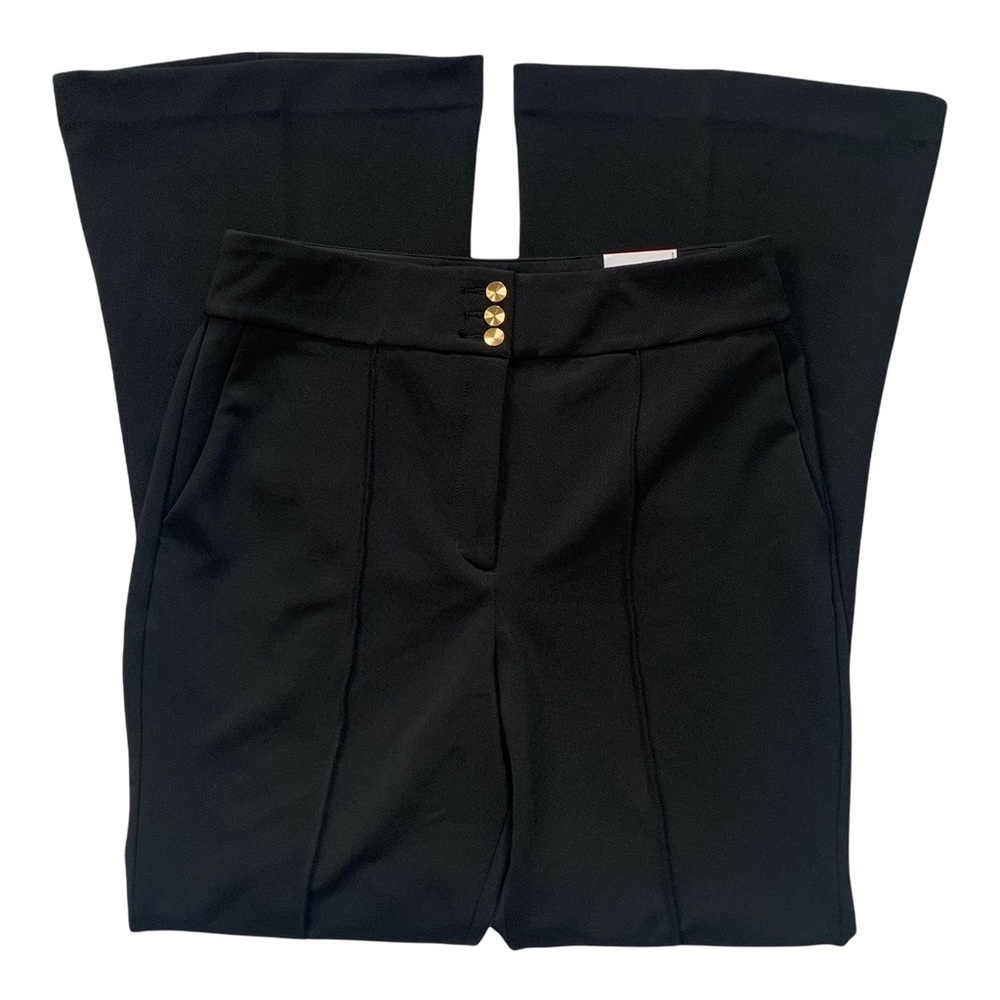 Express New With Tags Flare Super High Rise Stretch Dress Pants Trousers Slacks